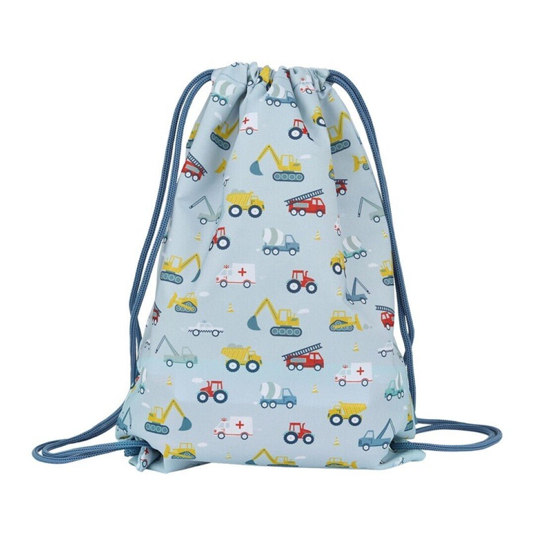 Bolsa Tela petate infantil Vehiculos - Nanetes
